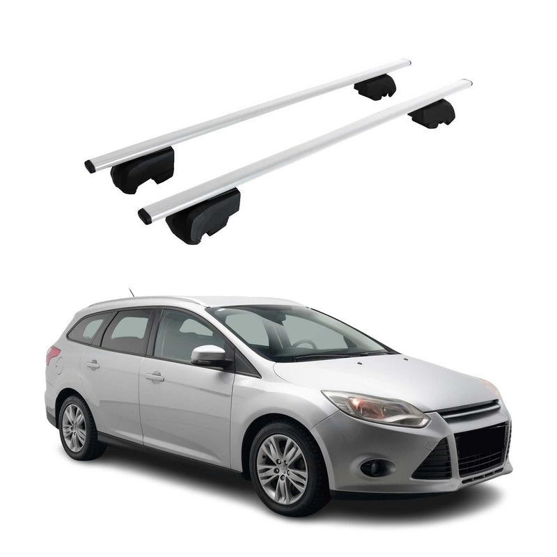 Barres de toit Transversales pour Ford Focus Turnier 2011-2021 ABE