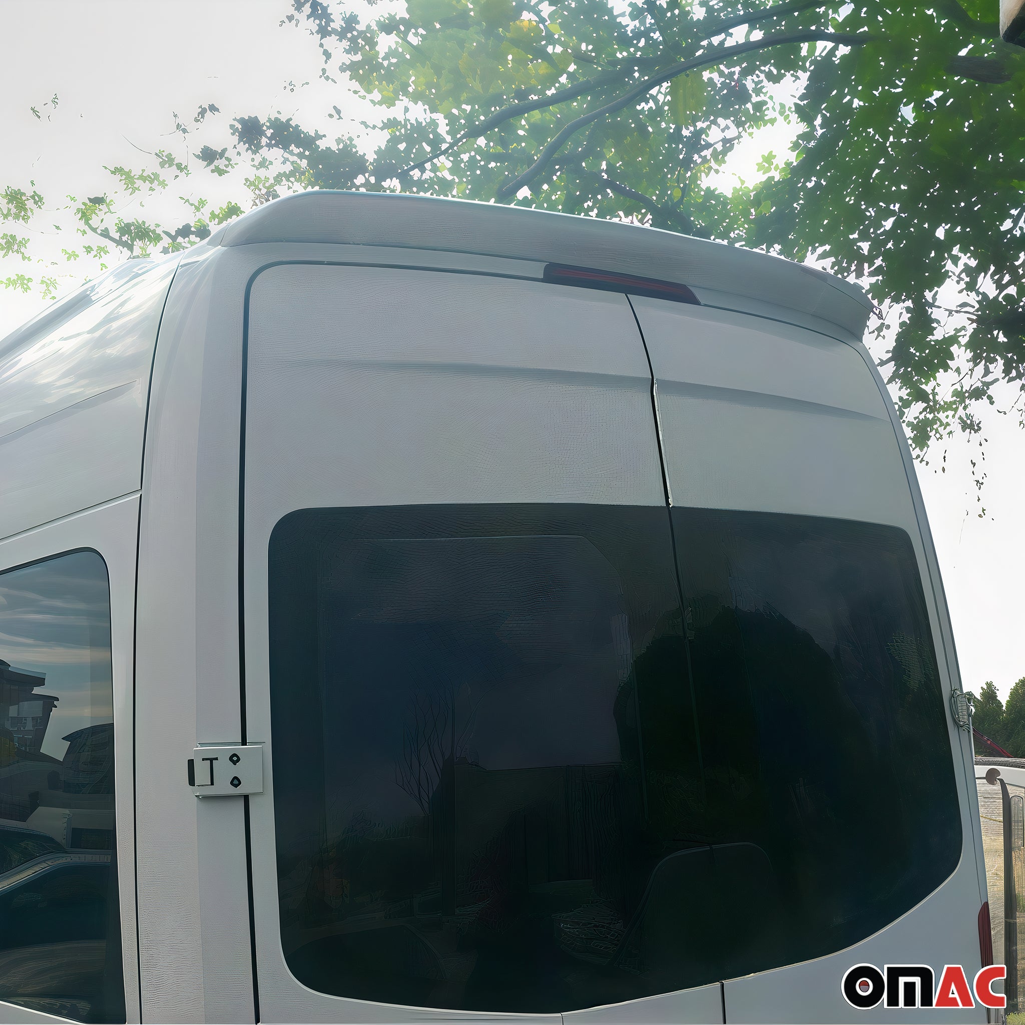 Spoiler De Toit Arriére pour Mercedes Sprinter W906 2006-2018 Blanc Bleu Marine