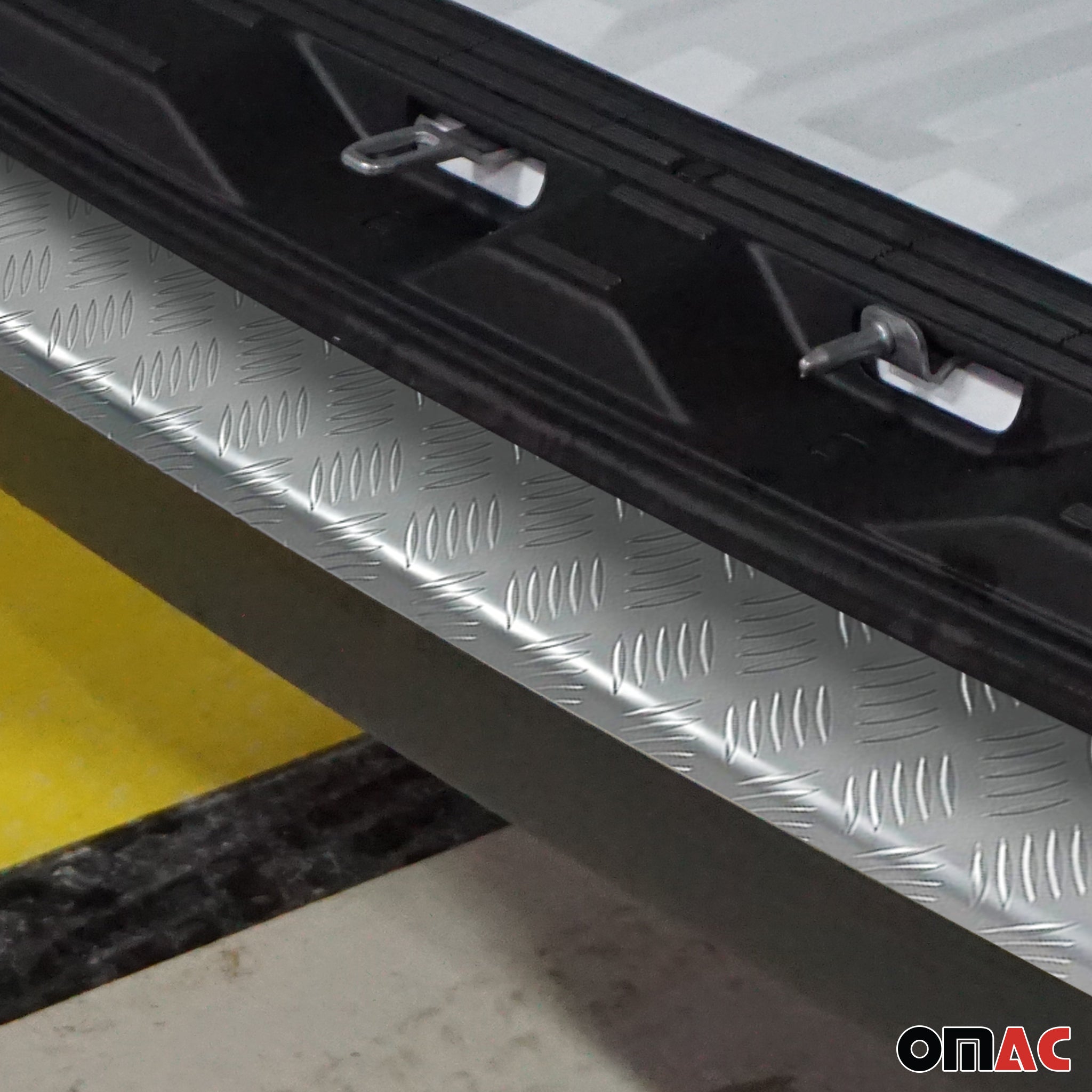 Protection de Pare-Chocs Arrière pour Mercedes Sprinter W907 2018-26 Alu Argenté