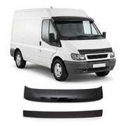 Set Déflecteur de Capot Visière Pare-brise pour Ford Transit 2000-2005 2x Acryl