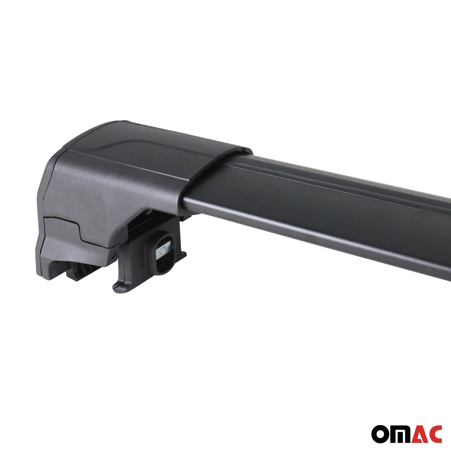 Barres de toit pour Volvo V90 V90 Cross Country 2017-24 Alu ABE Noir 2x