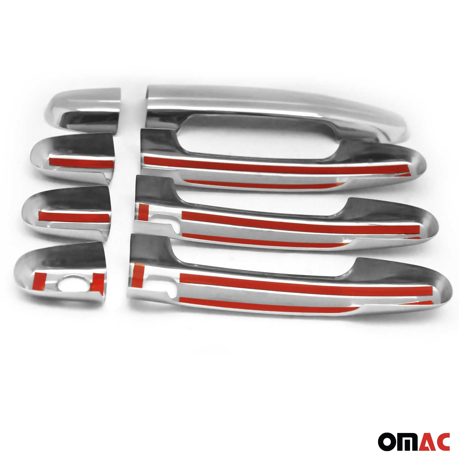 Couverture poignée de porte pour Toyota Corolla Berline 2007-2013 4Portes Acier