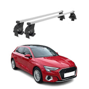 Barres de transversales Menabo pour Audi A3 8YA Sportback 2020-2025 Acier Gris