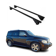 Barres de toit Transversales pour Chevrolet HHR 2007-2011 Fer Noir
