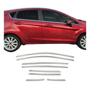 Garniture de Fenêtre pour Ford Fiesta HB 2017-2021 Acier Inox 8Pcs