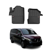 Tapis de Sol pour Mercedes Vito W447 2020-2026 Caoutchouc TPE Noir