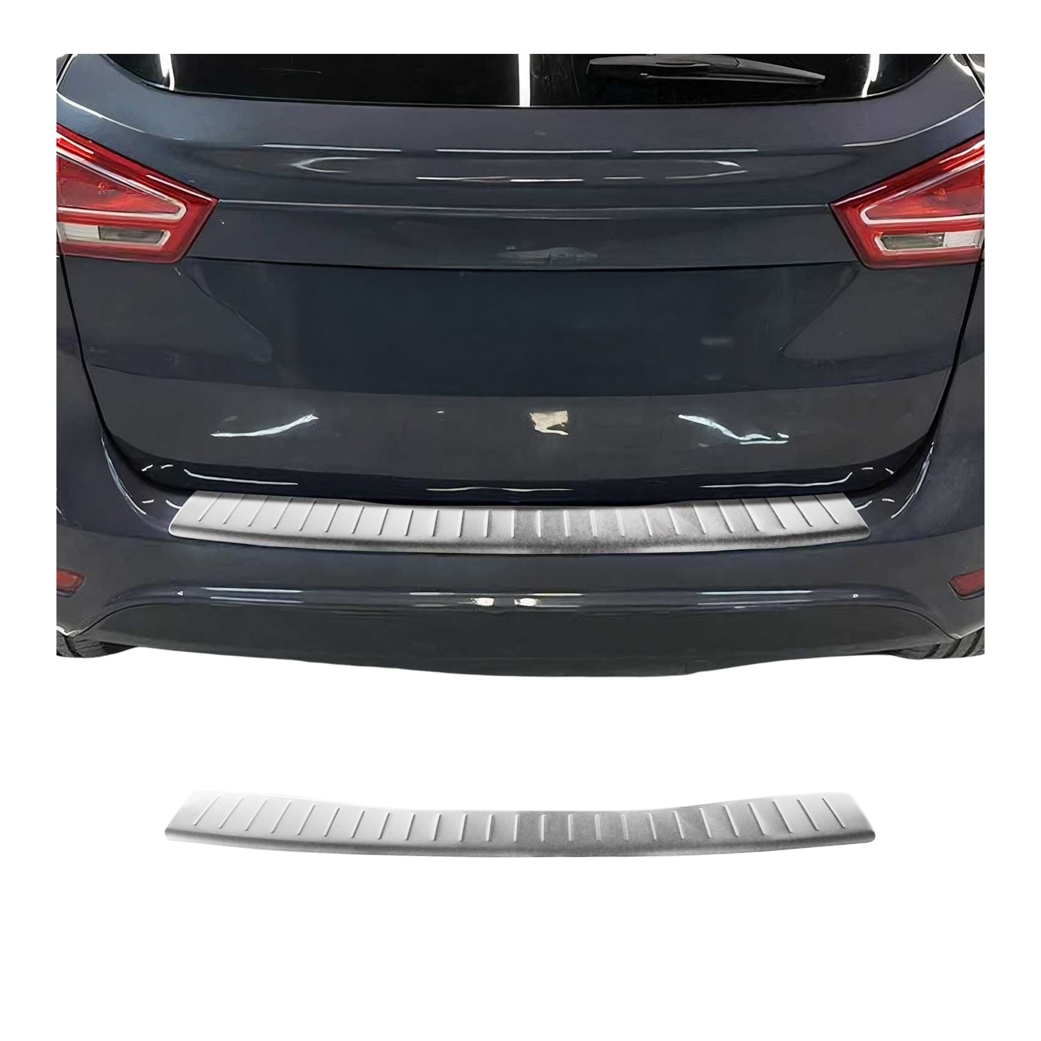OMAC Protection de Pare-Chocs pour Ford B-Max 2012-2017 Inox finition brossée