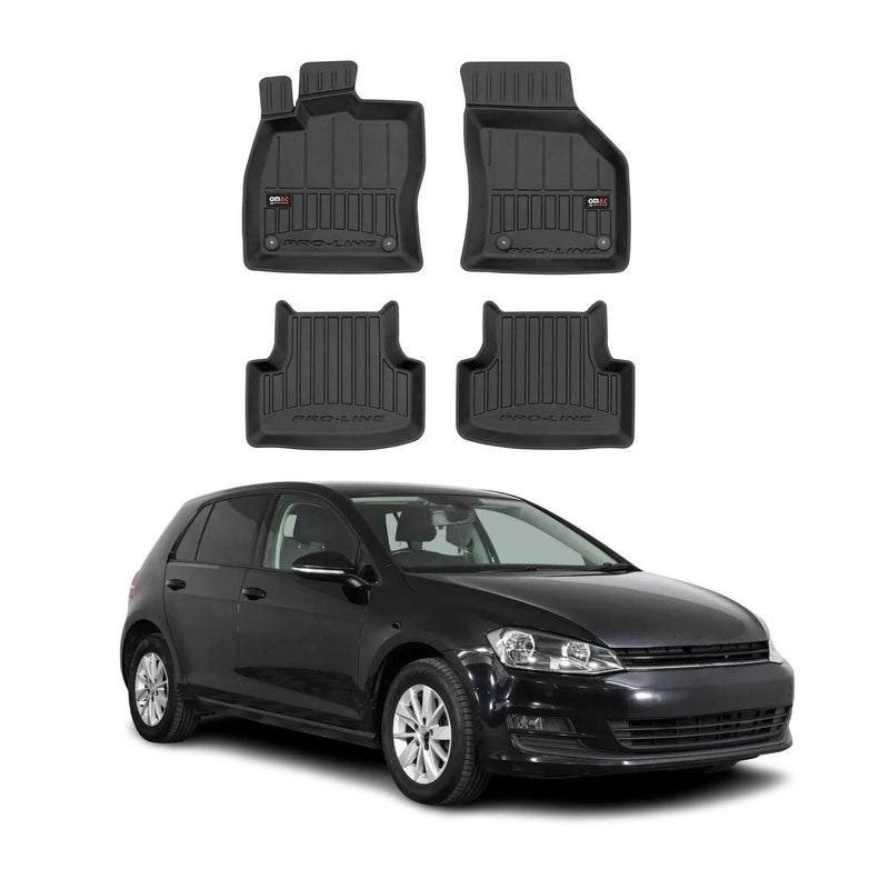 2012-2024 VW Golf VII Golf VII Alltrack OMAC Tapis de sol en caoutchouc Premium