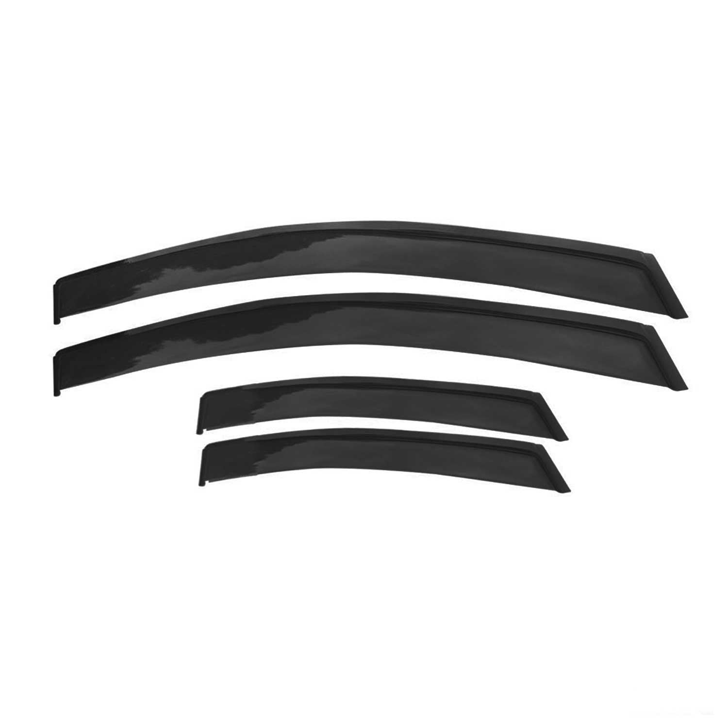 Déflecteurs De Vent Pluie D'air pour Isuzu D-Max 2019-2026 Acrylique 4 Pcs