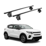 Barres de toit transversales acier pour Citroen C3 IV 2024-2026 TÜV Noir 2Pcs