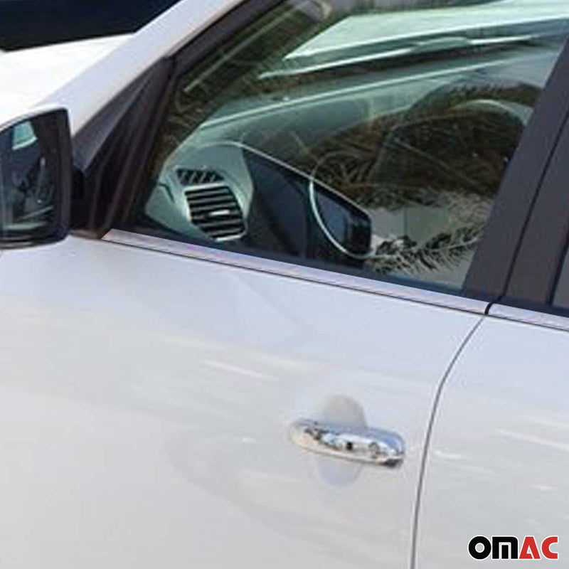 Garniture De Fenétre pour Kia Sorento 2 ab. facelift 2012-2017en acier inox chrome