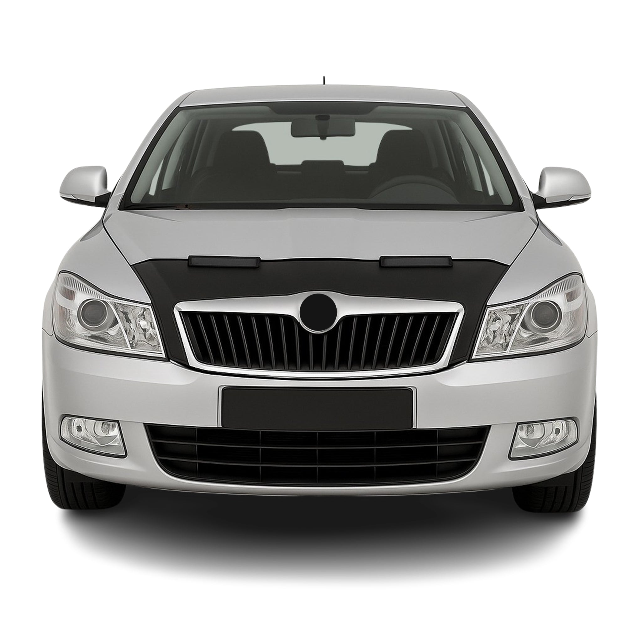 Protège Capot pour Skoda Octavia 2004-2009 Masque de voiture vinyle Noir
