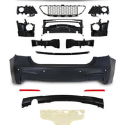 JOM Kit Pare-chocs & Bas de Caisse pour BMW Série 3 F30 ( LCI ) Sport-Design