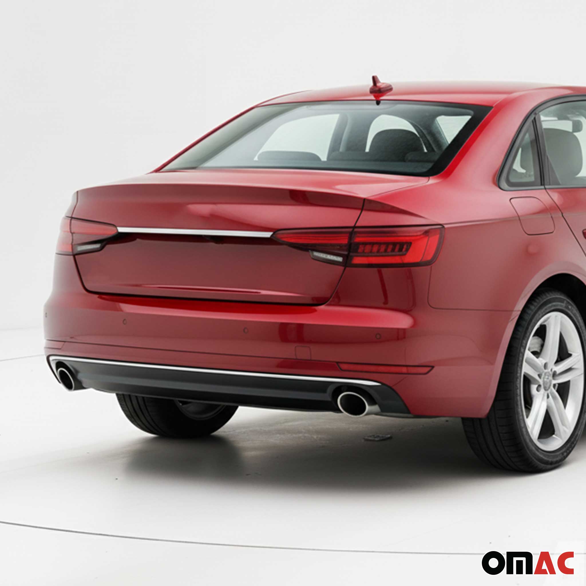 Couvercle de poignée de hayon pour Audi A4 B9 Berline 8W 2015-2025 acier inox