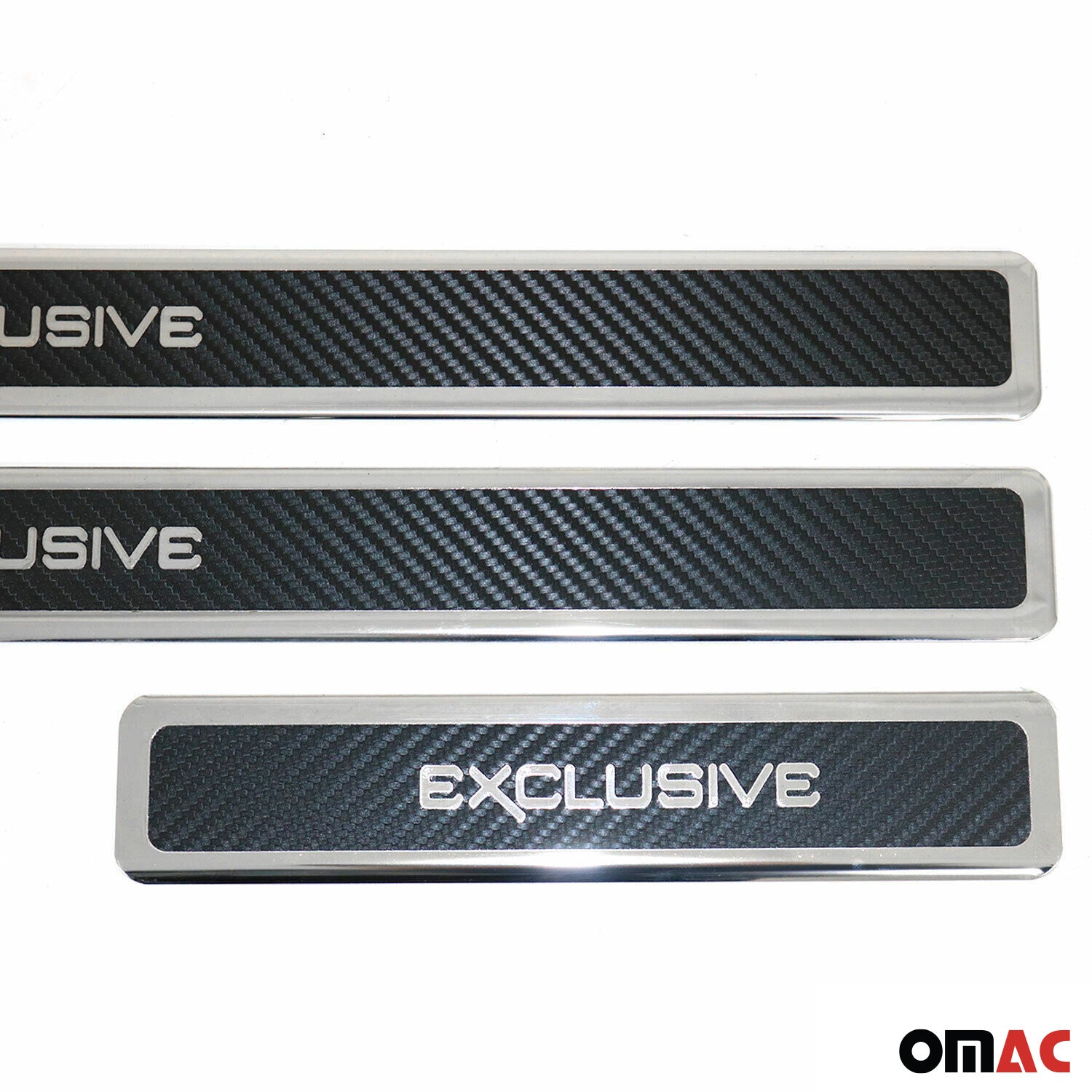 Protection Seuil de Porte Pour VW Taigo 2022-2026 Fibre de Carbone 4Pcs