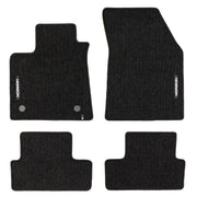 Tapis de Sol de Voiture pour Renault Megane IV 2016-2024 Velours Noir 4Pcs