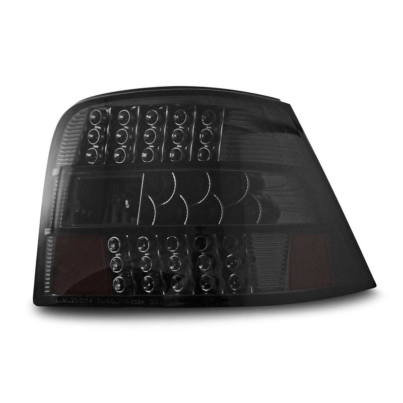 Feux arrière à LED pour Volkswagen Golf 4 1997-2003 smoke foncé 2 pieces