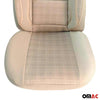 Housse de siège Auto avant pour VW T6 T6.1 Transporter 2015-2024 1 place beige