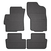 OMAC Tapis de Sol pour Mitsubishi Lancer 2007-2017 Caoutchouc Noir