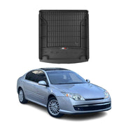 Tapis de Coffre pour Renault Laguna 2007-2015 en Caoutchouc Noir