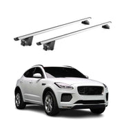Barres de toit transversales ABE pour Jaguar E-Pace X540 X761 2018-2024 Alu Gris