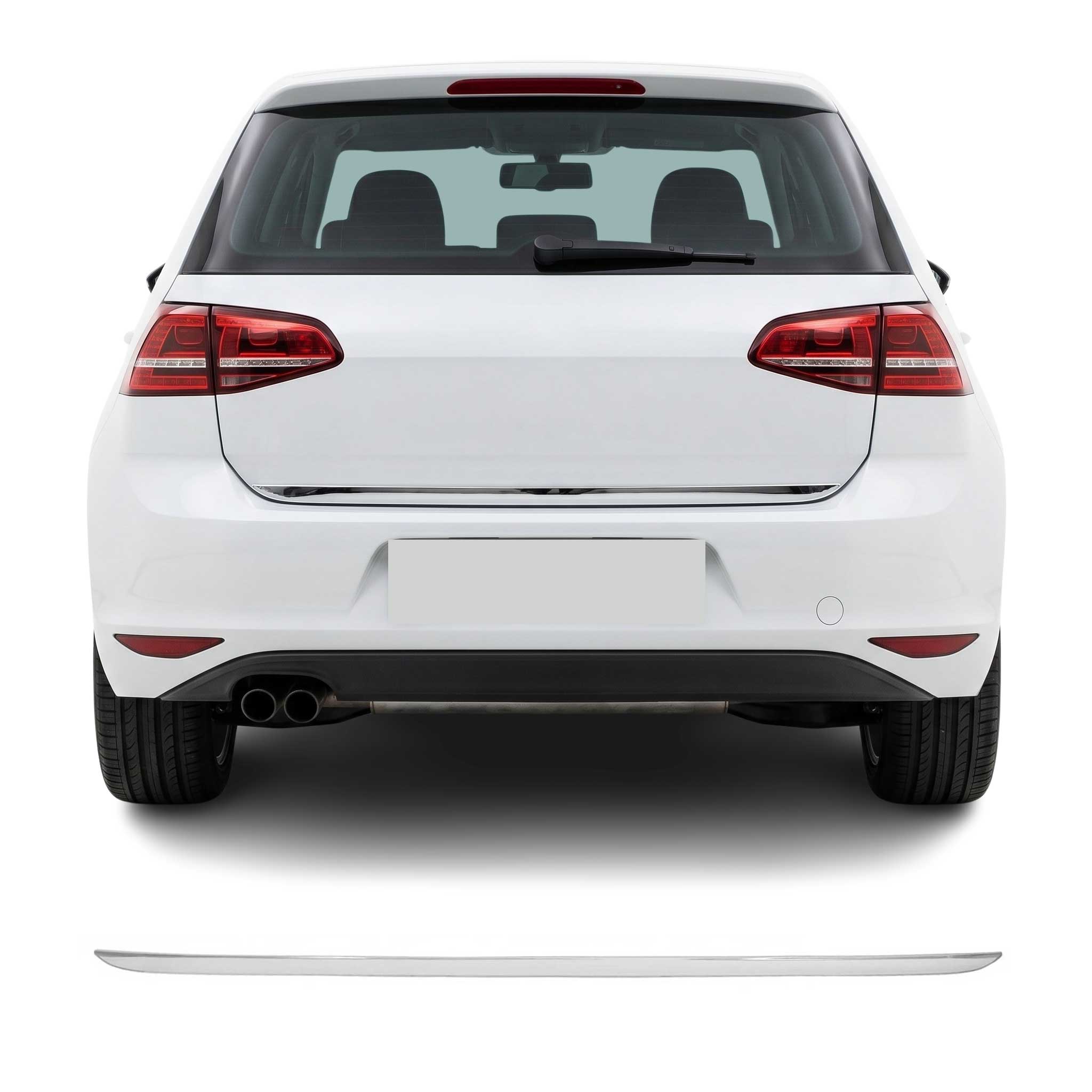 Garniture de Hayon pour VW Golf 2019-2026 HB Acier inox