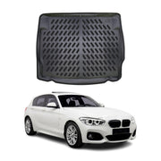 Tapis de coffre pour BMW 1 Série F20 / F21 2011-2019 Noir 3D en Caoutchouc TPE
