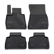 Tapis de Sol de Voiture pour BMW X6 G06 2019-2026 TPE Antidérapant Noir 3Pcs