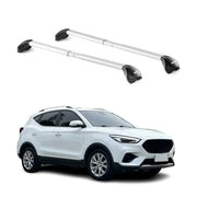 Barres de toit transversales pour MG ZS/ZS EV 2017-2026 5P Gris Argenté 2x ABE
