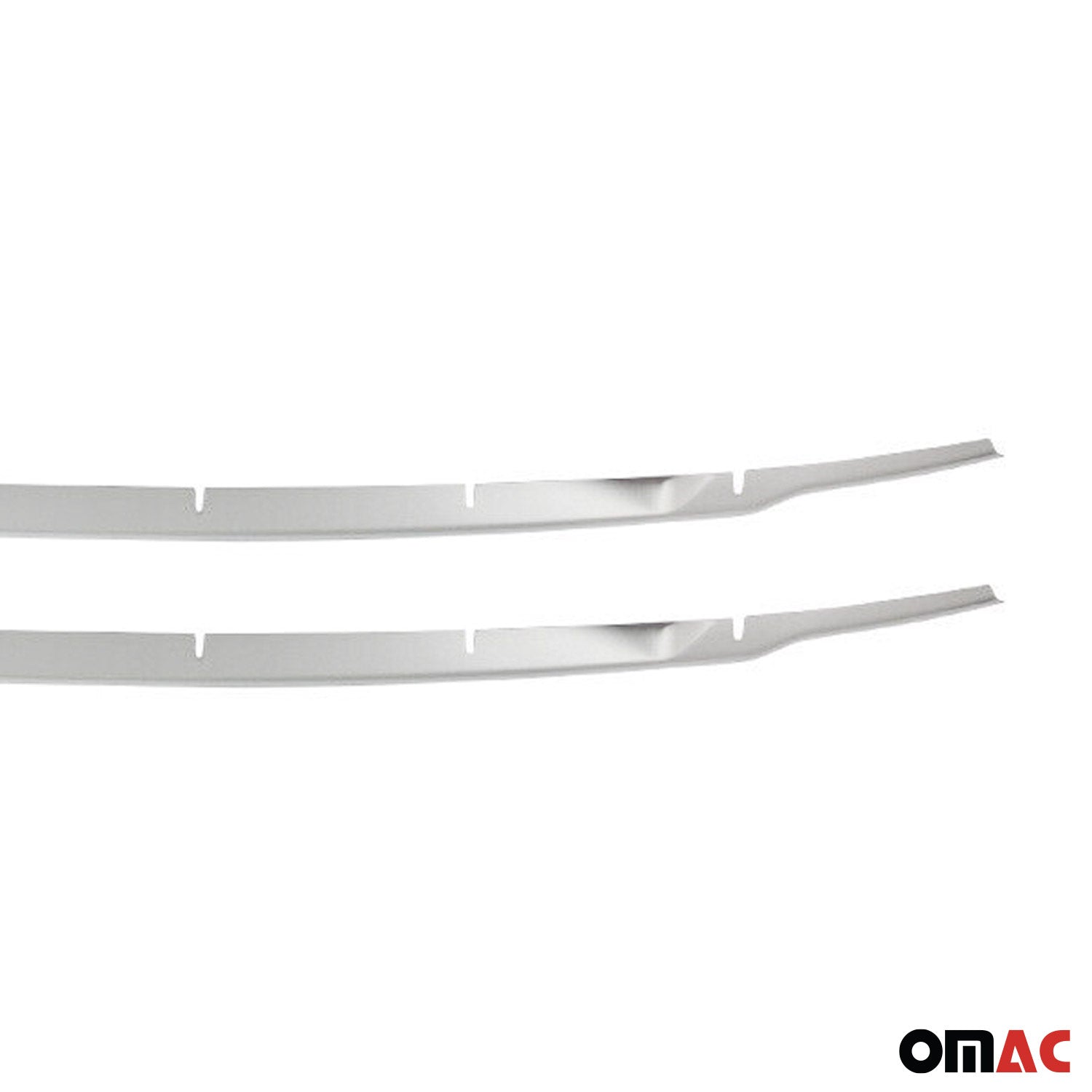 Moulure de Grille de Calandre pour Ford Transit Courier 2017-2022 Chromé 2Pcs