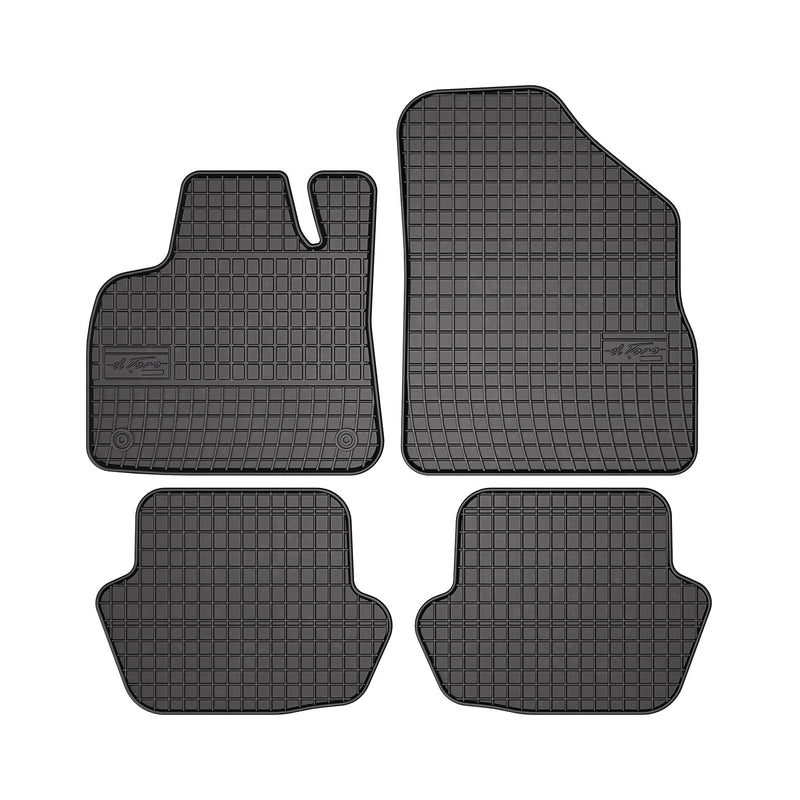 Tapis de Sol pour Citroen DS5 2011-2015 Caoutchouc Noir