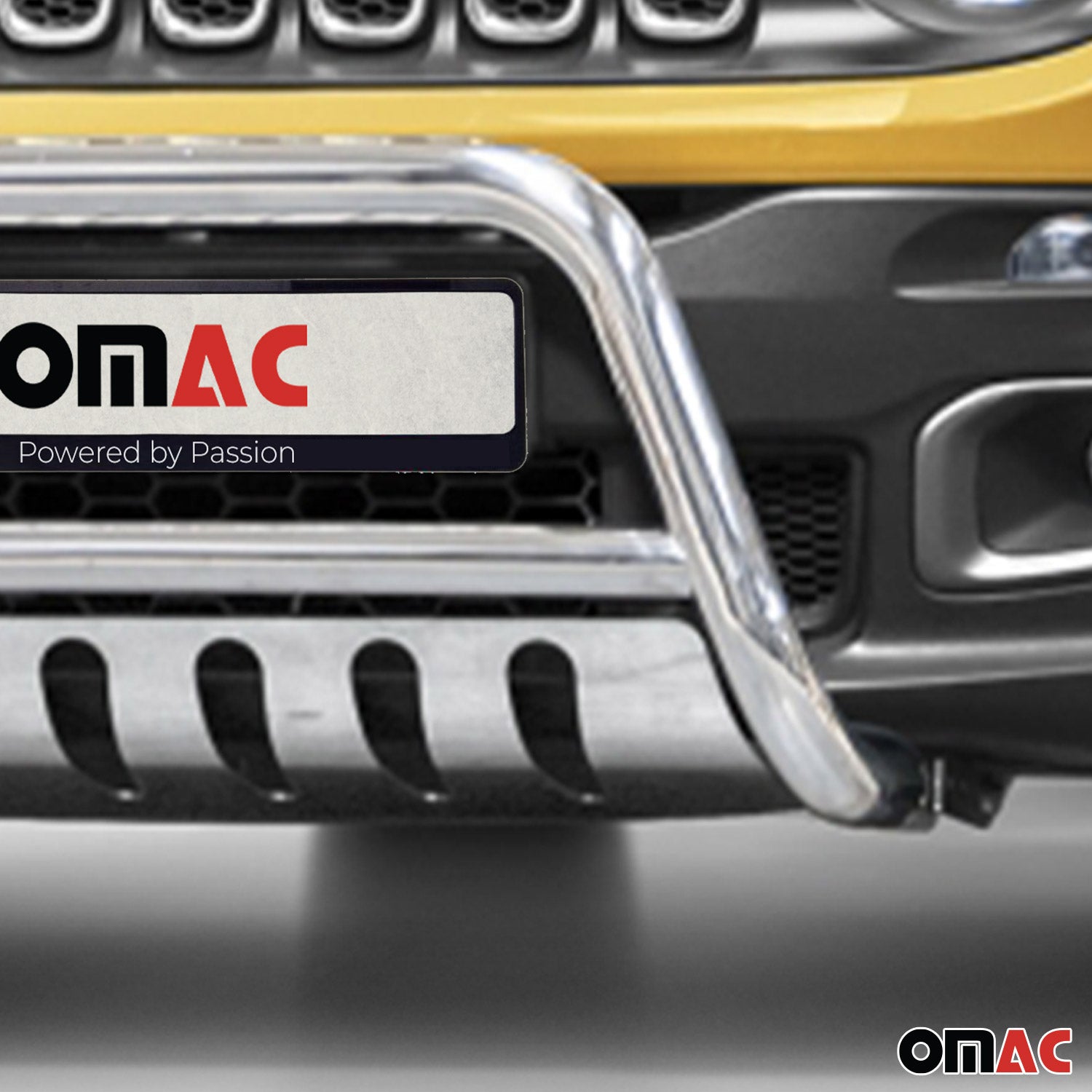 Pare-Buffle Avant Pour Jeep Renegade 2014-2021 en Acier Inox Argent