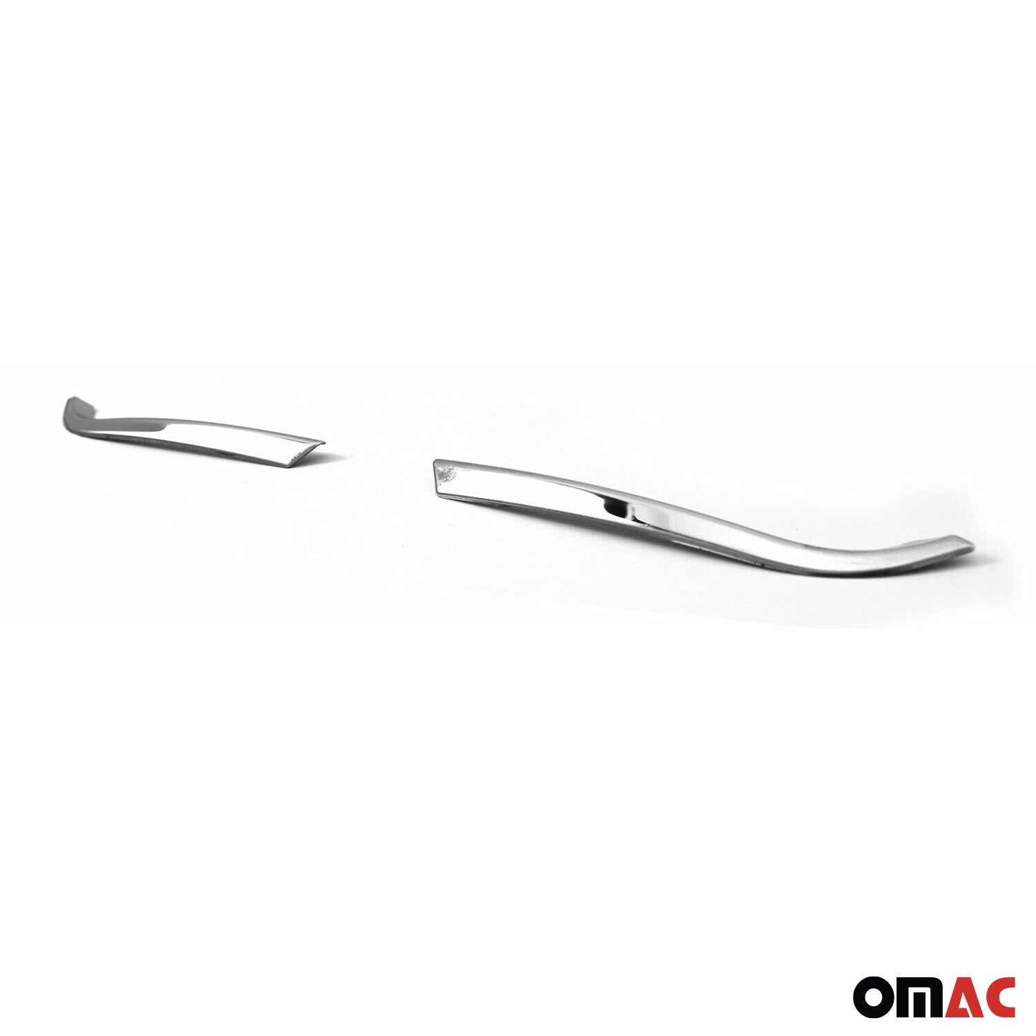 Garniture Réflecteurs Arrière pour Renault Clio V 2019-2025 acier inox 2 Pcs