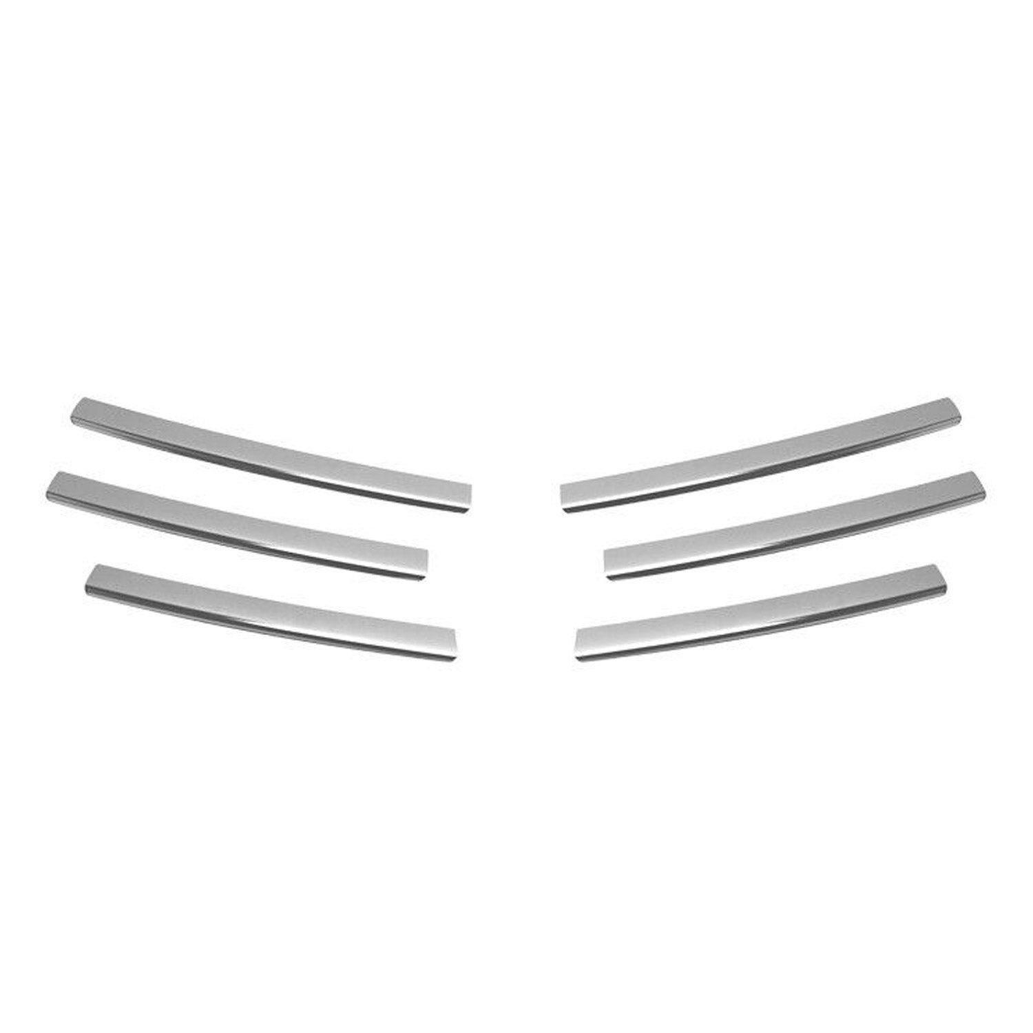 Moulure de Grille de Calandre pour Renault Trafic 2006-2014 Chromé 6Pcs