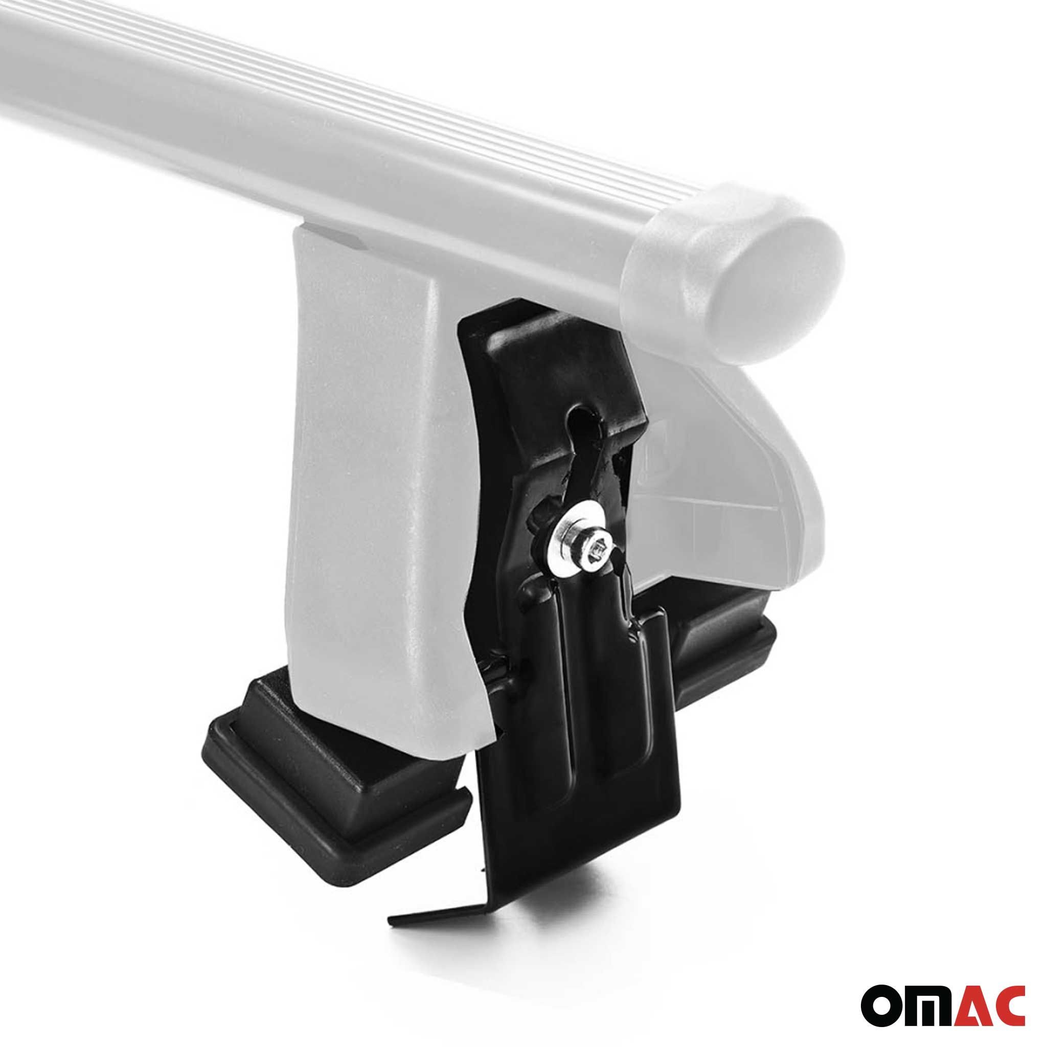 Barres de toit transversales acier pour DR 3 2018-2026 TÜV 75 kg Noir 2x