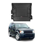 Tapis de Coffre pour Land Rover Discovery 2004-2009 TPE Noir