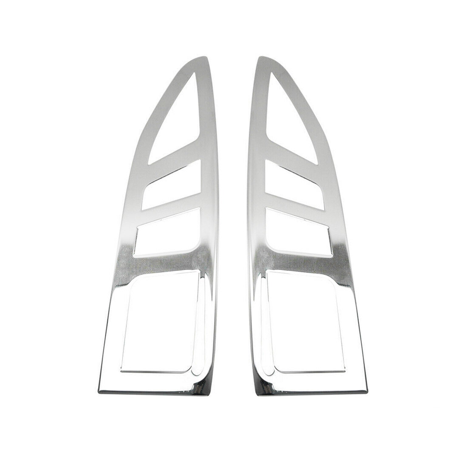 Cadre de Feu Stop Arrière pour Peugeot Partner Tepee 2008-2012 acier inox 2 Pcs
