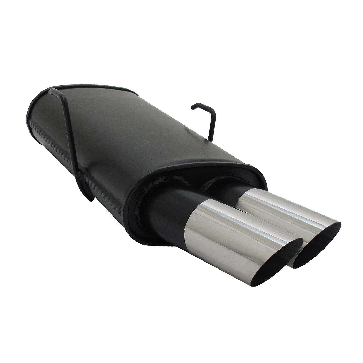 Échappement arrière sport Novus pour Peugeot 106 2x76mm MS-Design avec ABE