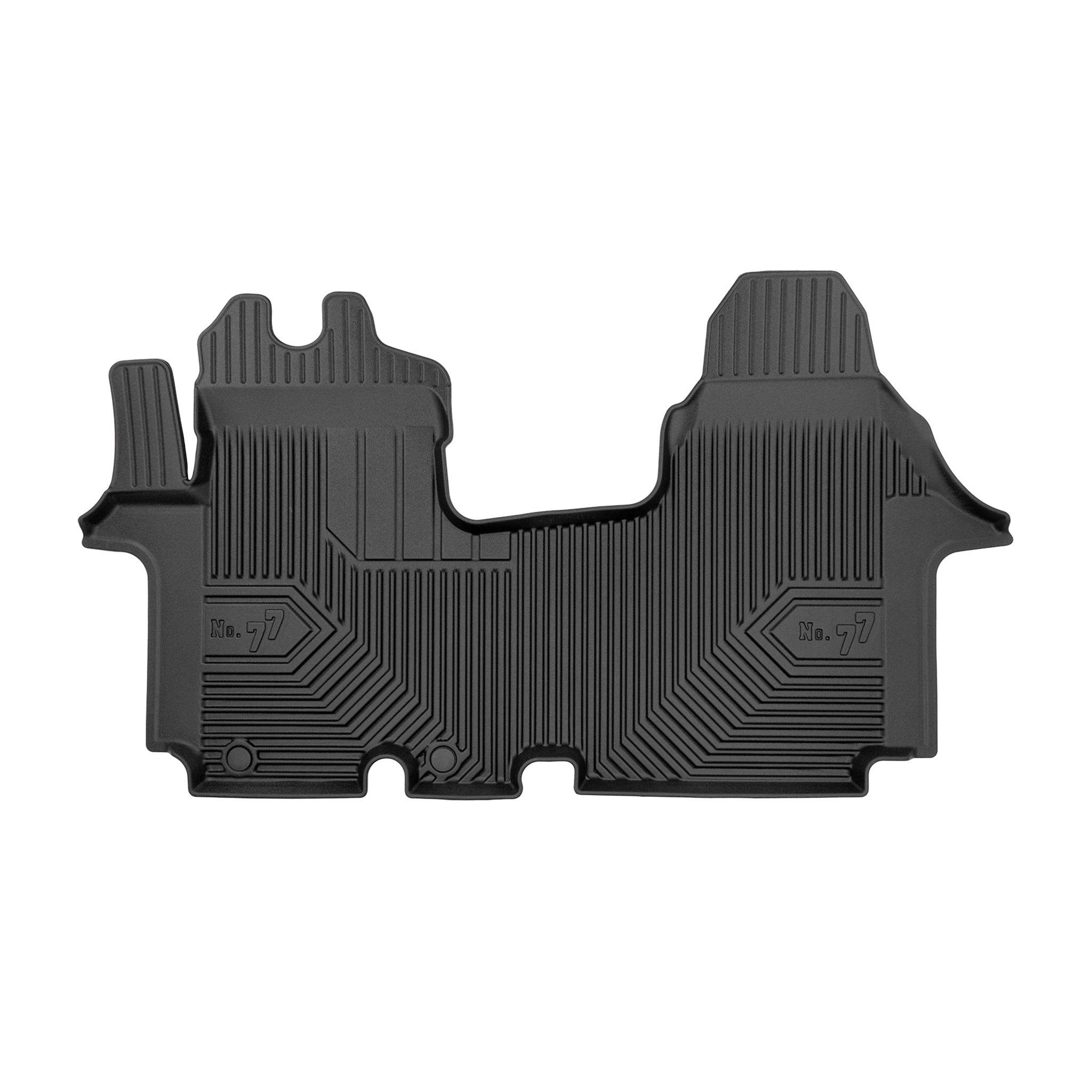 Tapis de Sol de Voiture pour Opel Vivaro A 2001-2014 FL TPE Imperméable Noir 1Pc