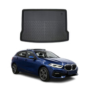 Tapis de coffre pour BMW 1 Série F40 / F70 2020-2027 Noir 3D en Caoutchouc TPE