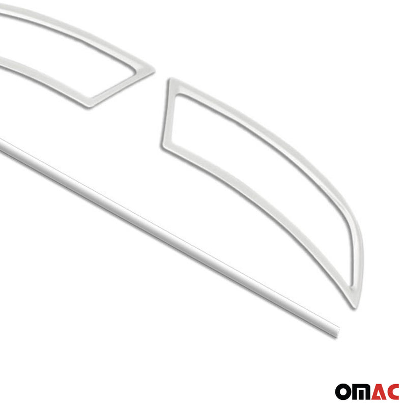 Moulure de Pare-chcos Arrière pour Skoda Superb 2015-2025 acier inox 3 Pcs