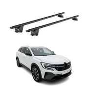 Barres de toit transversales pour Renault Espace VI 2023-2026 Noir 2 pièces ABE