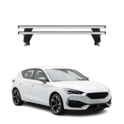 Menabo Barres de toit Transversales pour Cupra Leon IV 2020-2023 Pre-FL Gris 2x