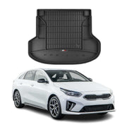 Tapis de Coffre pour Kia Proceed 2019-2026 TPE Noir