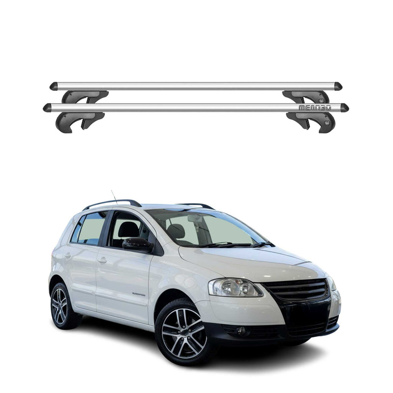 Barres de toit transversales pour VW SpaceFox 5Z 2005-2011 90kg Alu Gris 2x
