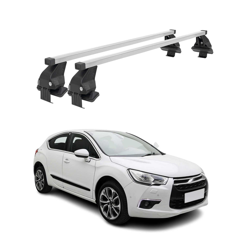 Barres de toit transversales pour Citroen DS4 2011-2015 Gris