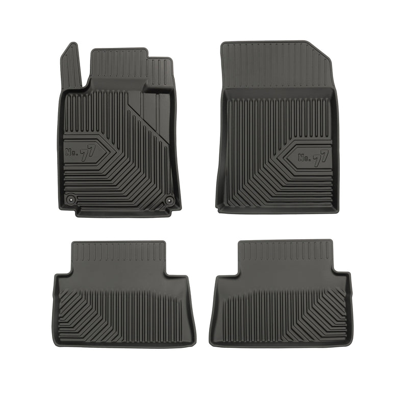 Tapis de Sol de Voiture pour Peugeot 508 I 2010-2018 TPE Antidérapant Noir 4Pcs