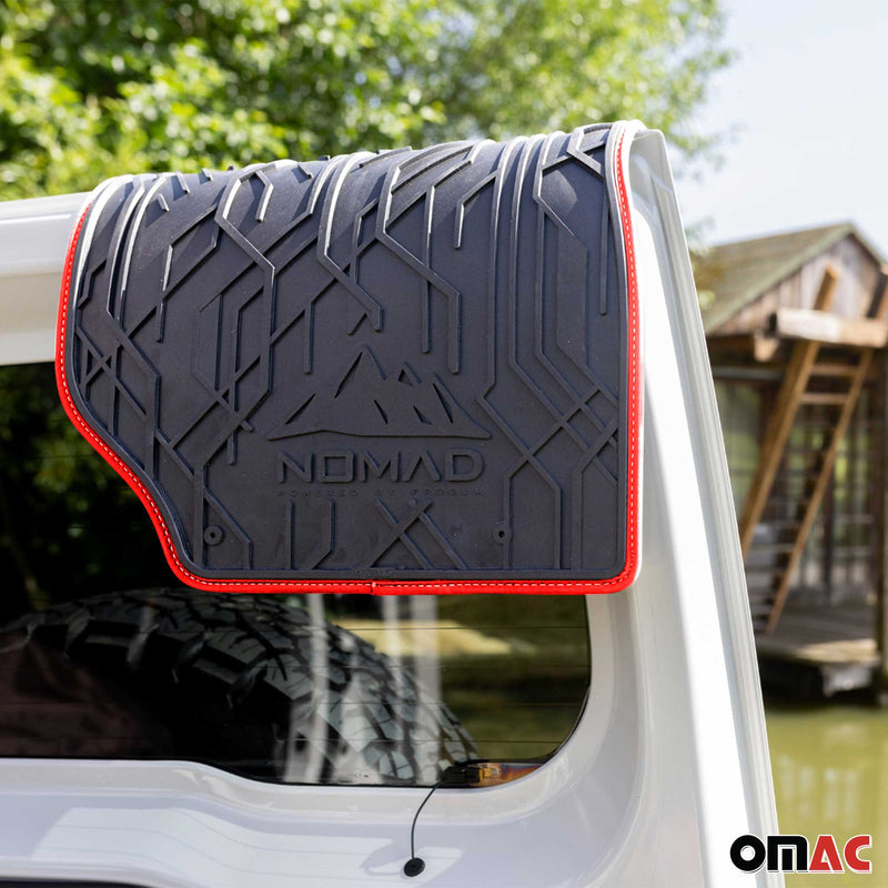 Tapis de sol pour Mini Cooper II R56 2006-2014 Caoutchouc Imperméable Noir-Rogue