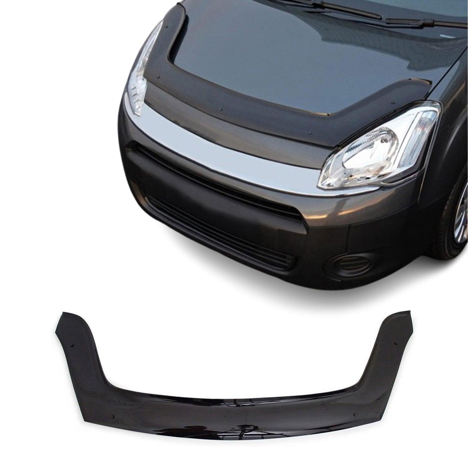 Deflecteurs d'air capot de voiture pour Citroen Berlingo 2008-2018 en Plastique