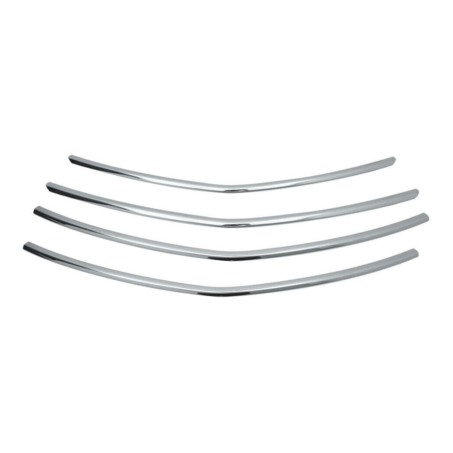 Moulure de Grille de Calandre pour Opel Vivaro B 2014-2019 Chromé 4Pcs